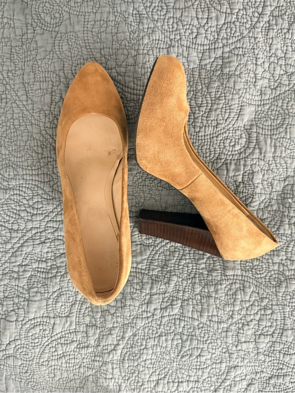 2010 Calvin Klein block heel